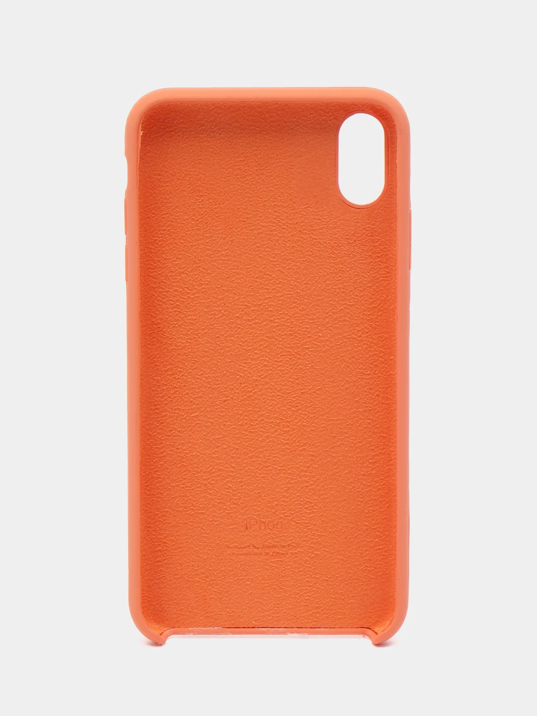 Оранжевый чехол для iPhone Xs Max