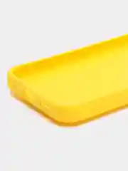 Желтый чехол с подставкой держателем для Apple iPhone 12 mini