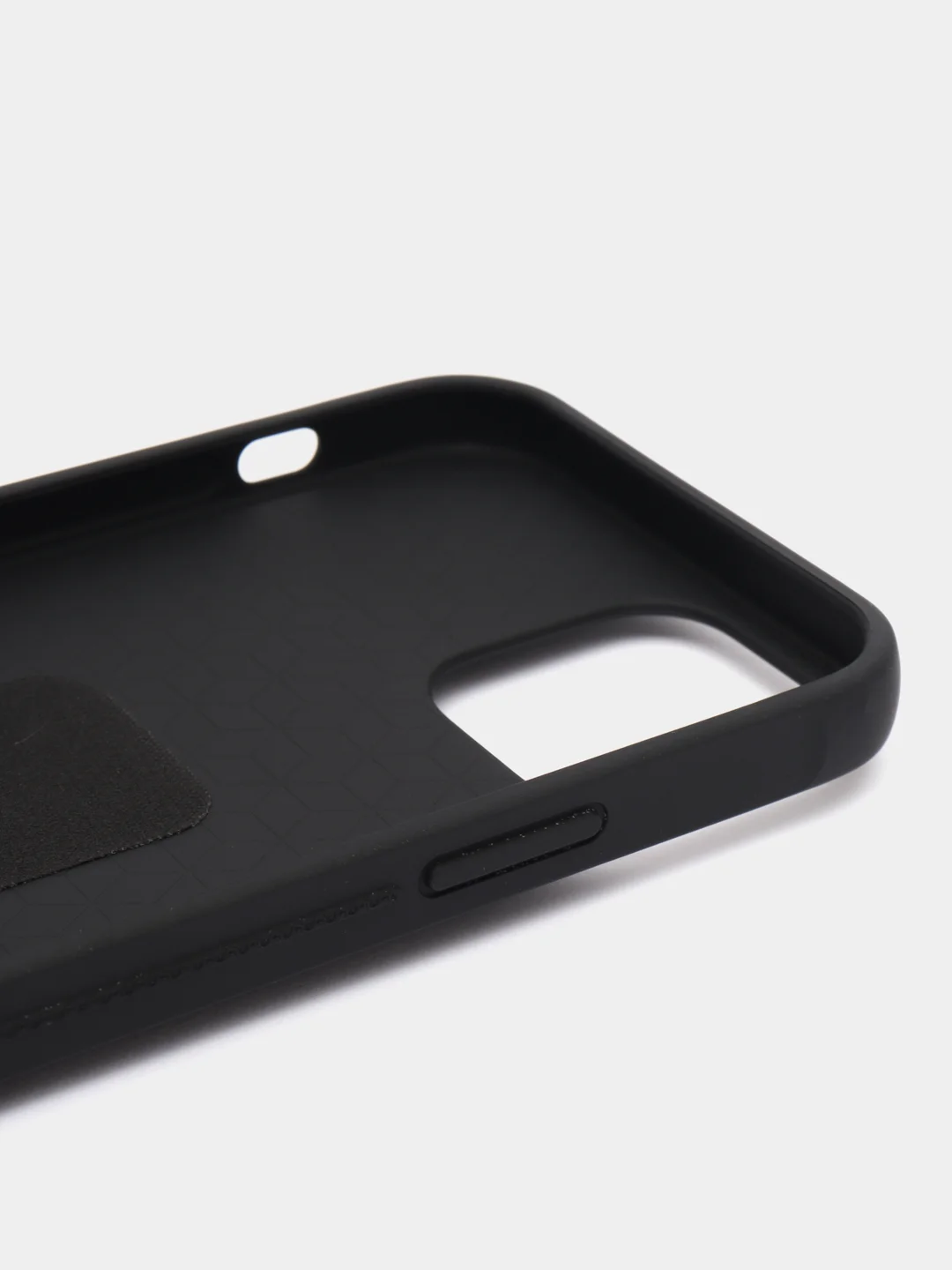 Черный чехол с подставкой держателем для iPhone 12 Pro
