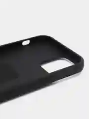 Черный чехол с подставкой держателем для iPhone 12 Pro