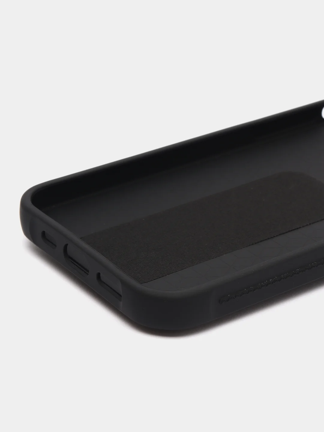 Черный чехол с подставкой держателем для iPhone 12 Pro