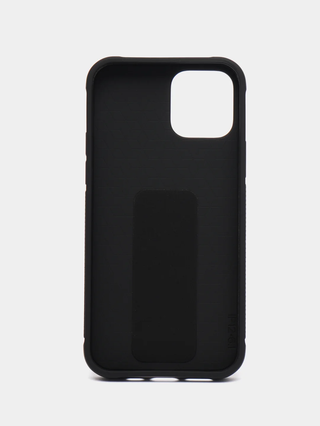 Черный чехол с подставкой держателем для iPhone 12 Pro