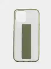Зелёный хаки чехол с подставкой держателем для Apple iPhone 12 Pro max