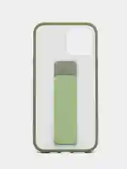 Зелёный хаки чехол с подставкой держателем для Apple iPhone 12 Pro max