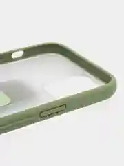 Зелёный хаки чехол с подставкой держателем для Apple iPhone 12 Pro max