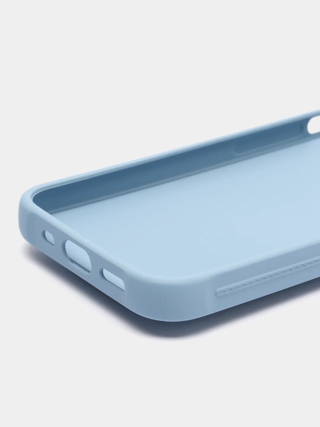 Голубой чехол с подставкой держателем для Apple iPhone 12 mini