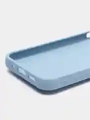 Голубой чехол с подставкой держателем для Apple iPhone 12 mini