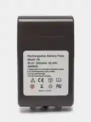 Аккумулятор батарея для пылесоса Dyson (Дайсон) V6, DC62, SV03, SV09, 2200 mAh