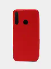 Красный чехол книжка для Huawei Honor 9C