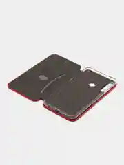 Красный чехол книжка для Huawei Honor 9C