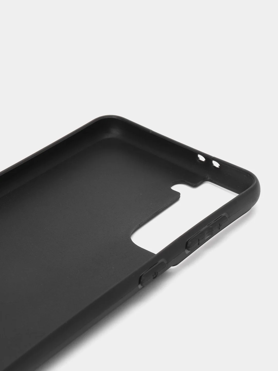 Тёмно-серый чехол Samsung Galaxy S21, Самсунг Галакси С21 черный силиконовый