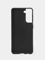 Тёмно-серый чехол Samsung Galaxy S21, Самсунг Галакси С21 черный силиконовый