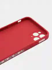 Красный чехол с принтом на iPhone 11 pro max