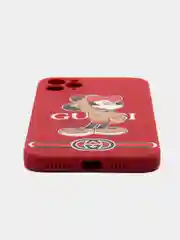 Красный чехол с принтом на iPhone 11 pro max