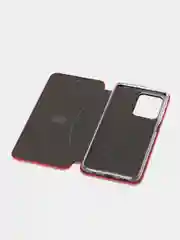 Красный чехол-книжка для Huawei Honor X7a / Хуавей Хонор Х7а