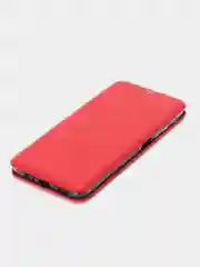Красный чехол-книжка для Huawei Honor X7a / Хуавей Хонор Х7а