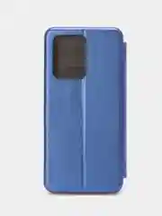 Синий чехол-книжка для Huawei Honor X7a / Хуавей Хонор Х7а