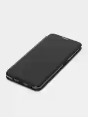 Черный чехол-книжка для Huawei Honor X7a / Хуавей Хонор Х7а