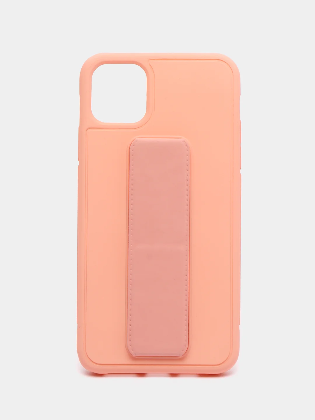 Розовый чехол с подставкой держателем для iPhone 11 Pro max
