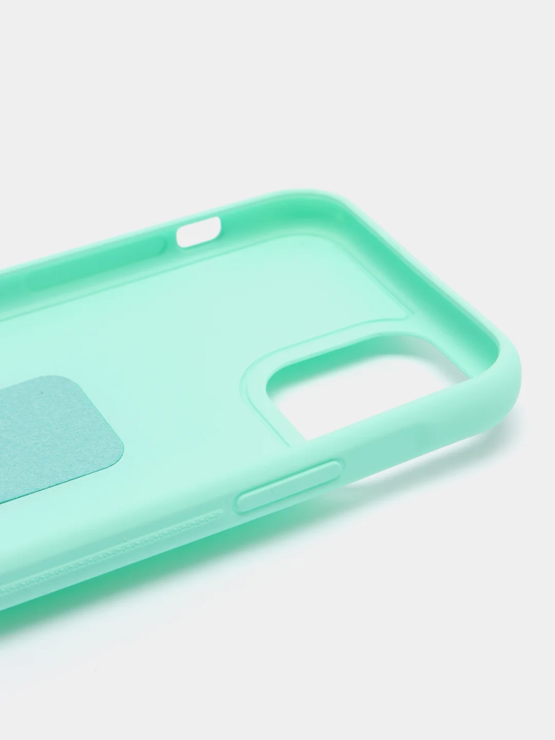 Бирюзовый чехол с подставкой держателем для iPhone 11 Pro