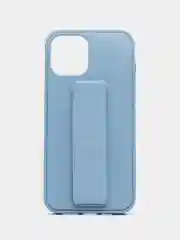 Голубой чехол с подставкой держателем для Apple iPhone 12 Pro max
