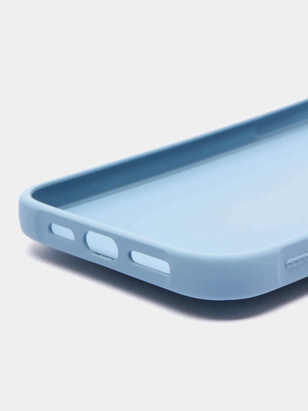 Голубой чехол с подставкой держателем для Apple iPhone 12 Pro max
