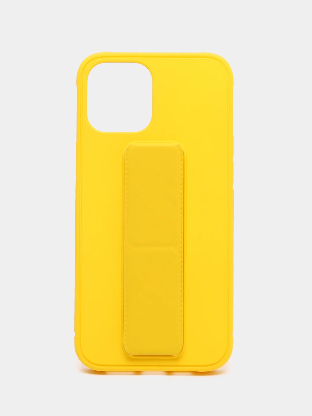 Желтый чехол с подставкой держателем для Apple iPhone 12 Pro max