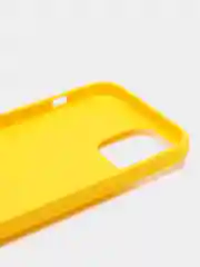 Желтый чехол с подставкой держателем для Apple iPhone 12 Pro max