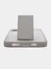 Серый чехол с подставкой держателем для Apple iPhone 12 Pro max
