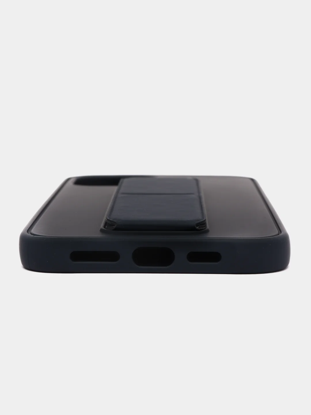 Темно-синий чехол с подставкой держателем для Apple iPhone 12 Pro max