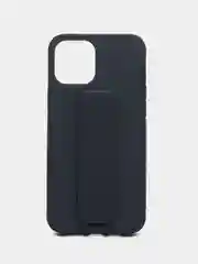 Темно-синий чехол с подставкой держателем для Apple iPhone 12 Pro max