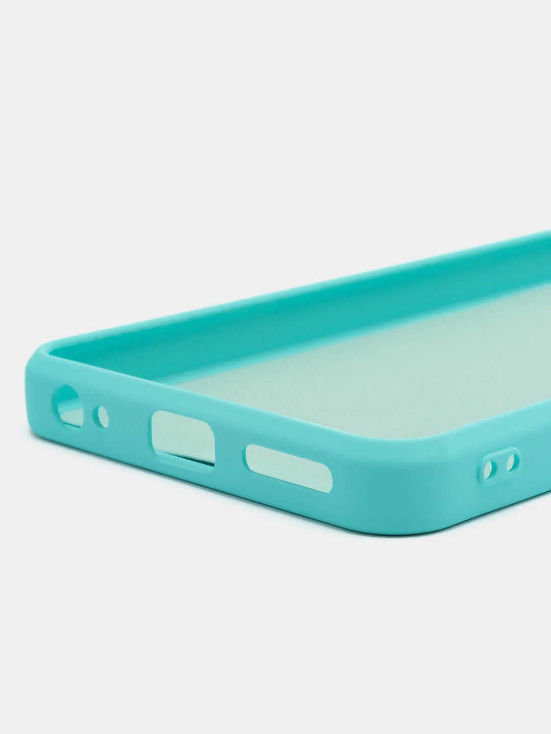 Бирюзовый чехол силиконовый для Tecno Spark 10 / 10C, Спарк 10 / 10С, Silicone Cover
