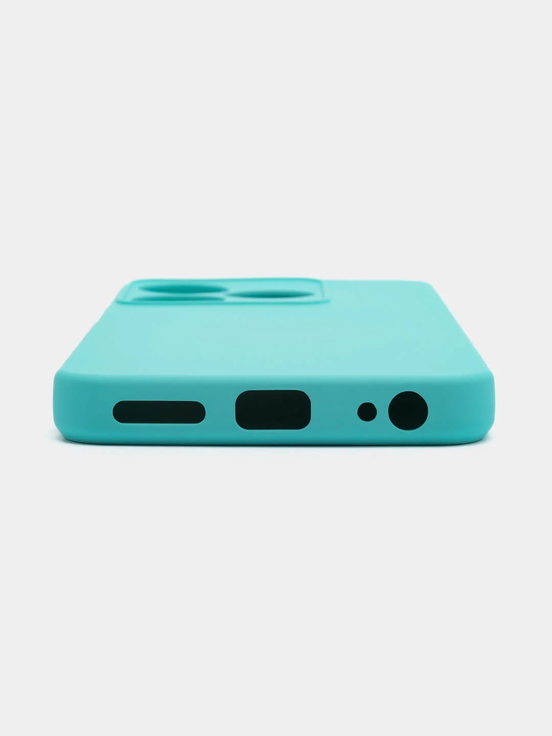 Бирюзовый чехол силиконовый для Tecno Spark 10 / 10C, Спарк 10 / 10С, Silicone Cover