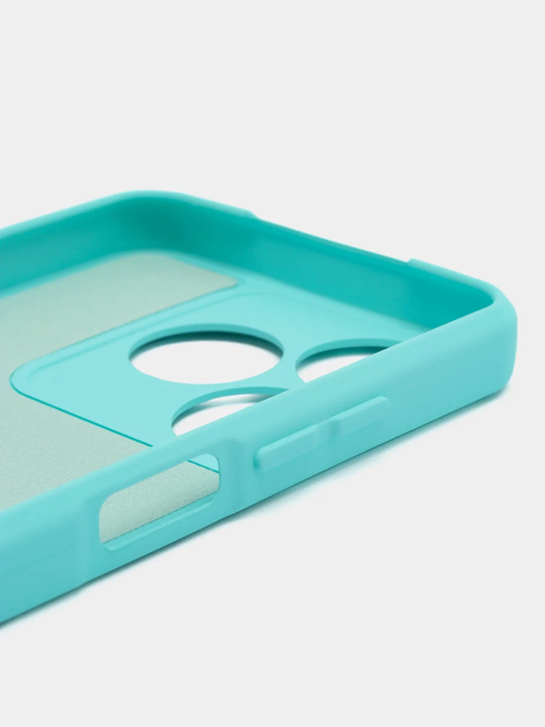 Бирюзовый чехол силиконовый для Tecno Spark 10 / 10C, Спарк 10 / 10С, Silicone Cover