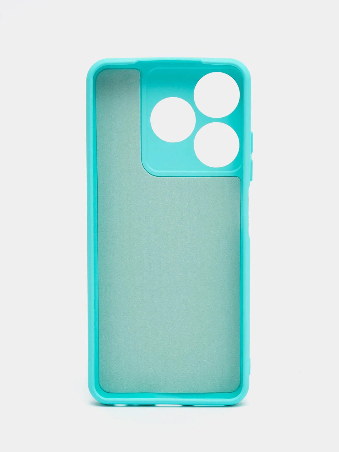 Бирюзовый чехол силиконовый для Tecno Spark 10 / 10C, Спарк 10 / 10С, Silicone Cover