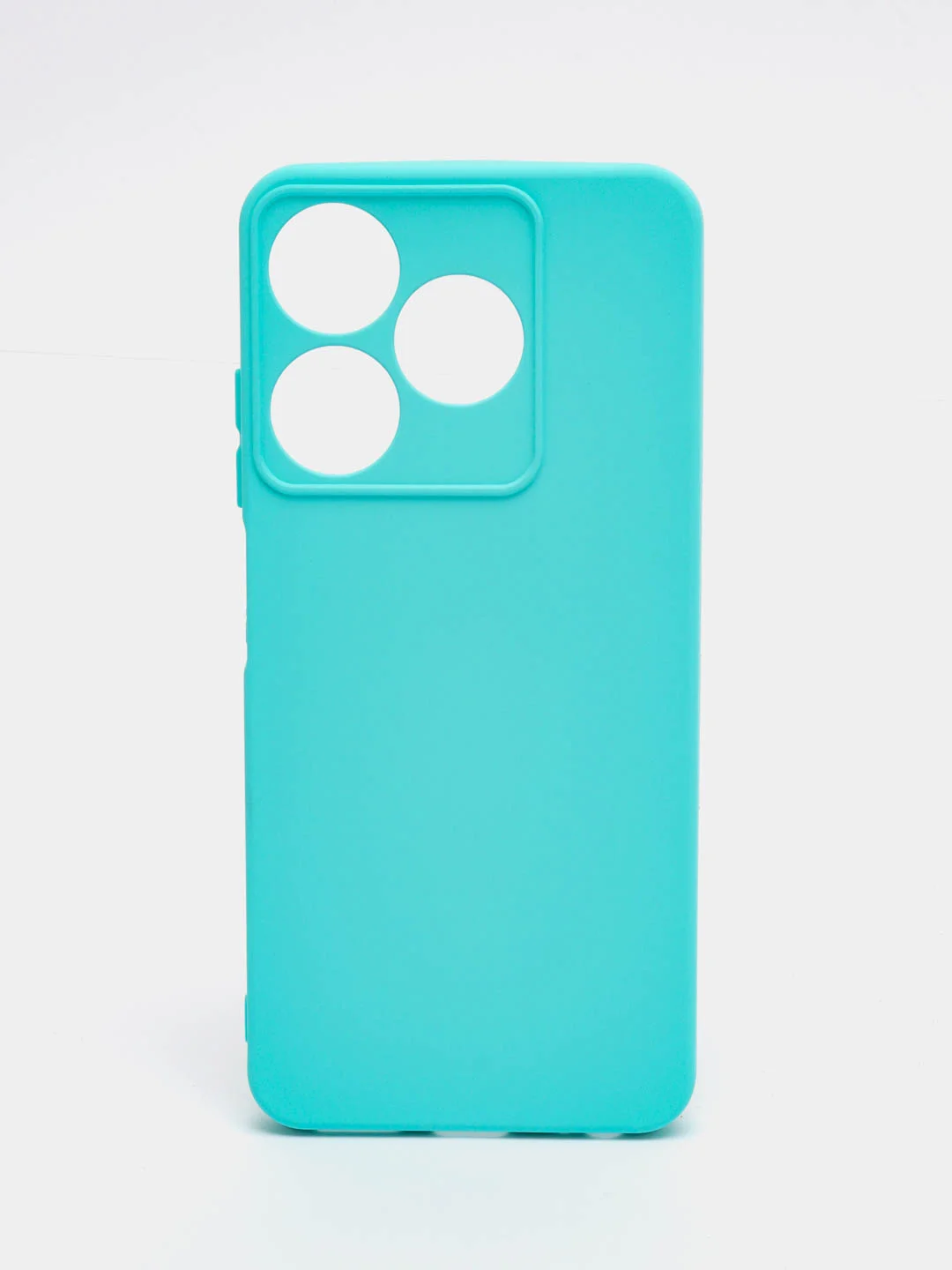 Бирюзовый чехол силиконовый для Tecno Spark 10 / 10C, Спарк 10 / 10С, Silicone Cover