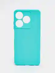 Бирюзовый чехол силиконовый для Tecno Spark 10 / 10C, Спарк 10 / 10С, Silicone Cover