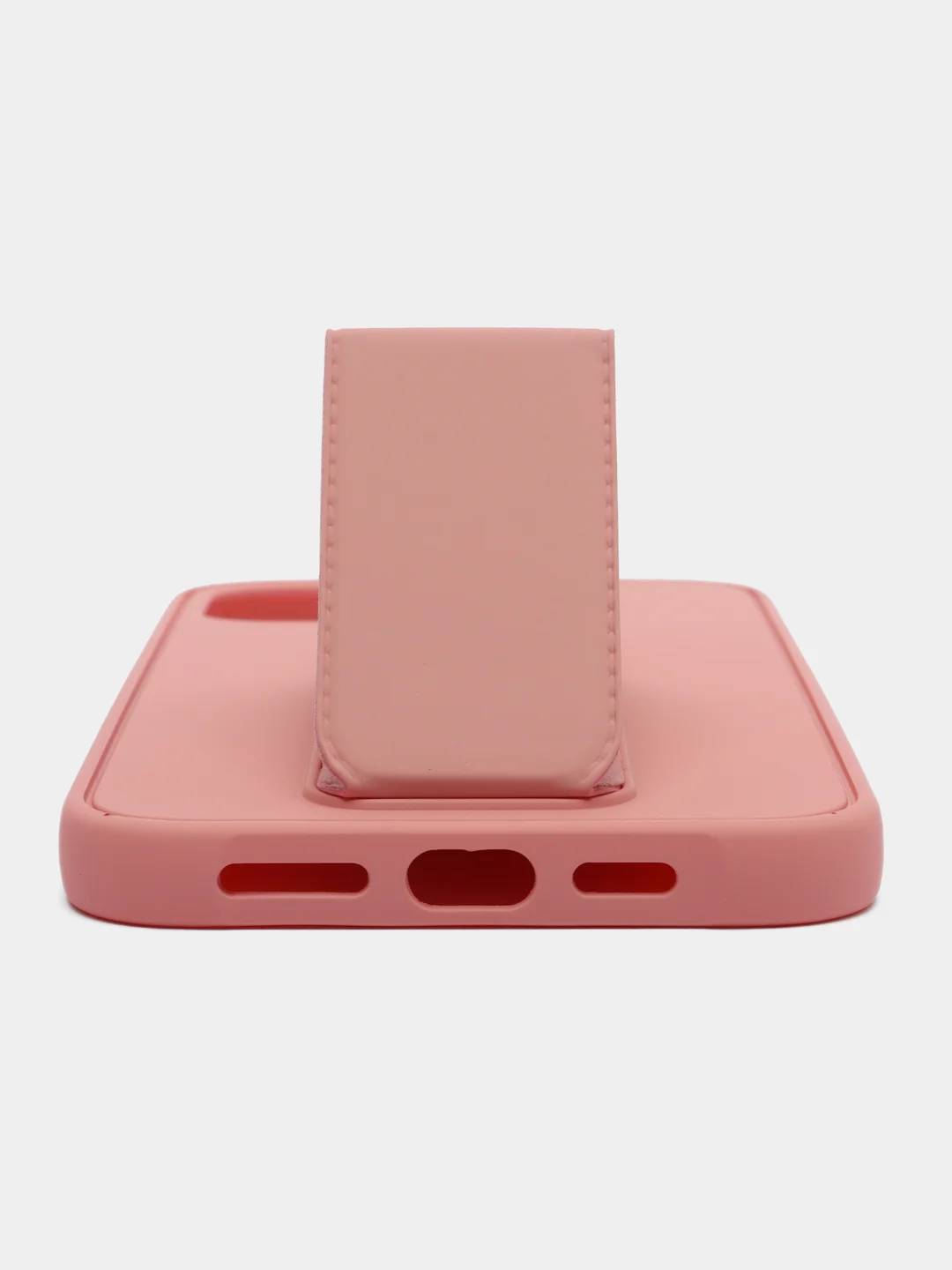 Розовый чехол с подставкой держателем для Apple iPhone 12 Pro max
