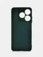Зеленый чехол силиконовый для Tecno Spark 10 / 10C, Спарк 10 / 10С, Silicone Cover