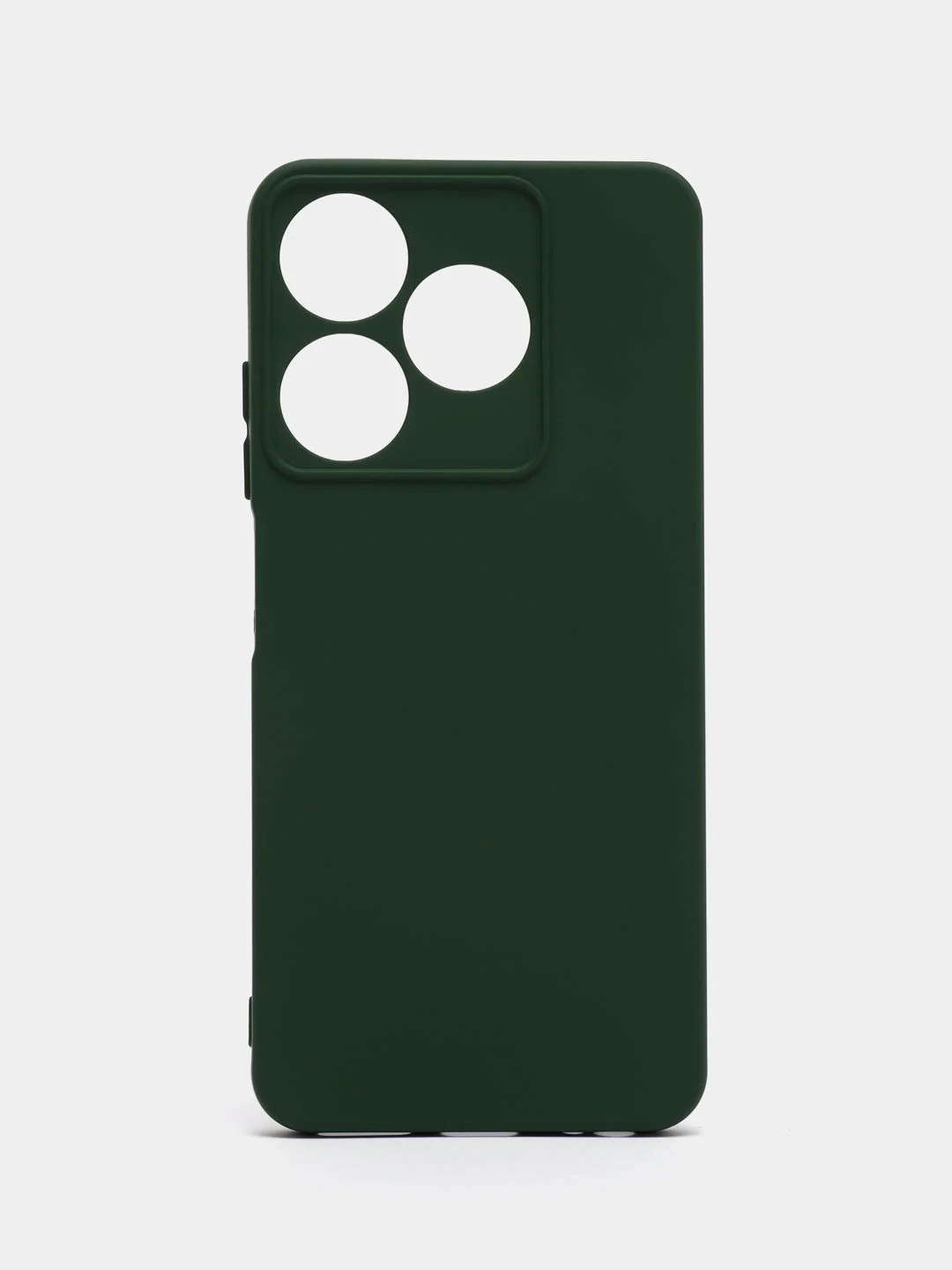 Зеленый чехол силиконовый для Tecno Spark 10 / 10C, Спарк 10 / 10С, Silicone Cover