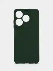 Зеленый чехол силиконовый для Tecno Spark 10 / 10C, Спарк 10 / 10С, Silicone Cover