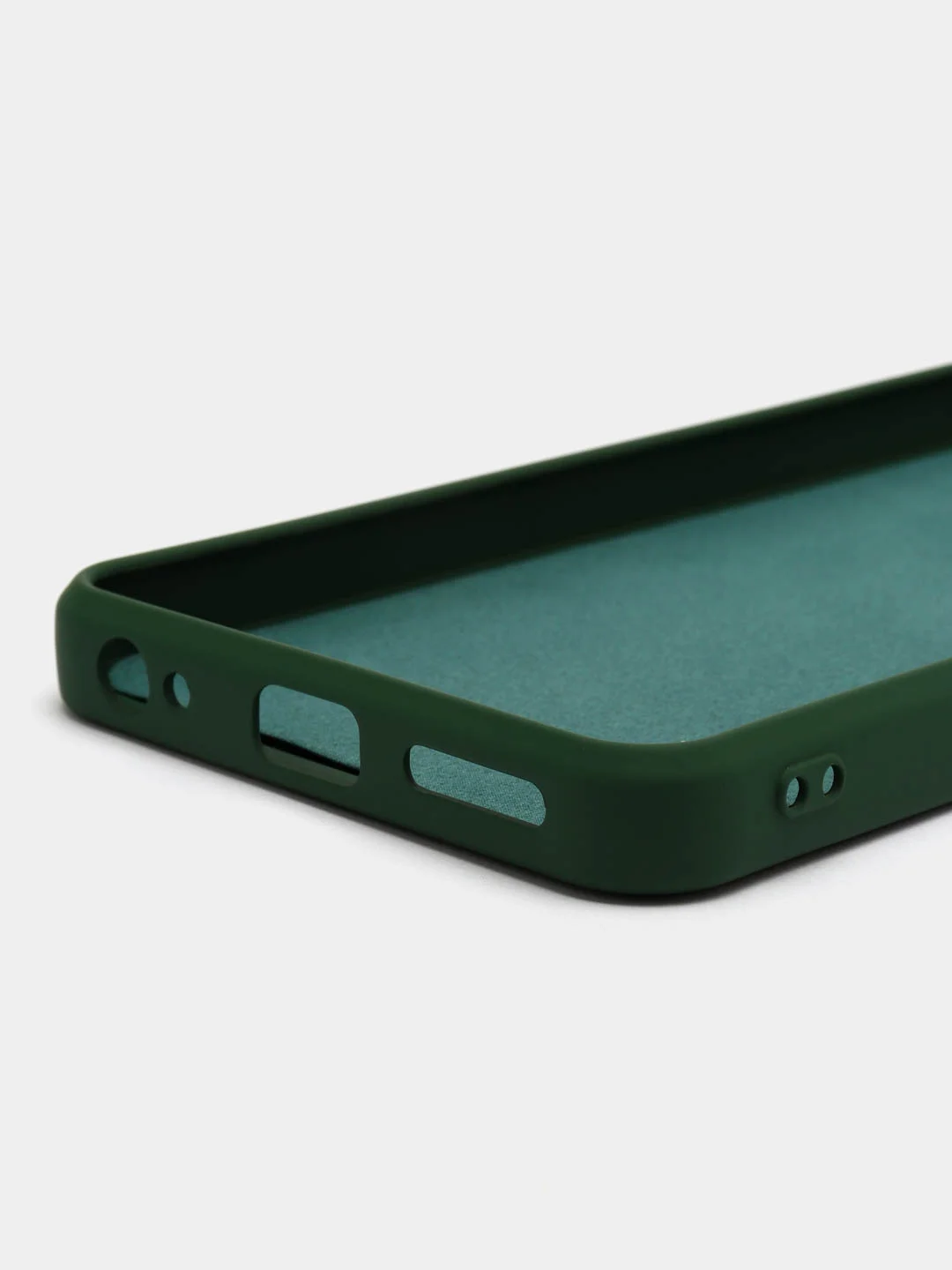 Зеленый чехол силиконовый для Tecno Spark 10 / 10C, Спарк 10 / 10С, Silicone Cover