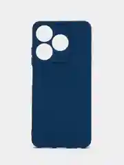 Темно-синий чехол силиконовый для Tecno Spark 10 / 10C, Спарк 10 / 10С, Silicone Cover