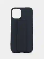 Темно-синий чехол с подставкой держателем для Apple iPhone 12 mini