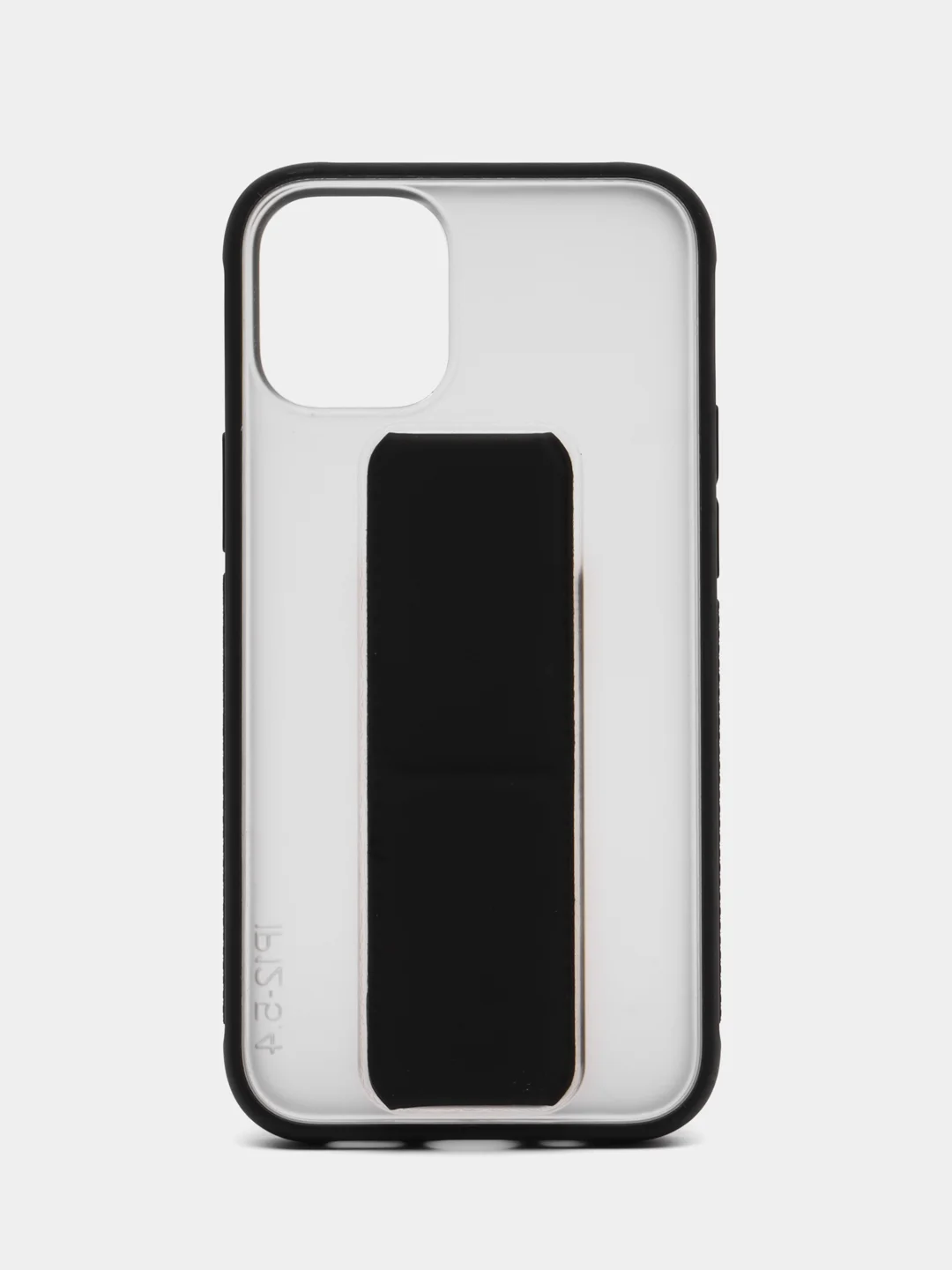 Угольный чехол с подставкой держателем для Apple iPhone 12 mini