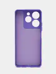 Аметистовый чехол силиконовый для Tecno Spark 10 Pro, Спарк 10 Про, Silicone Cover