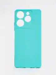 Бирюзовый чехол силиконовый для Tecno Spark 10 Pro, Спарк 10 Про, Silicone Cover
