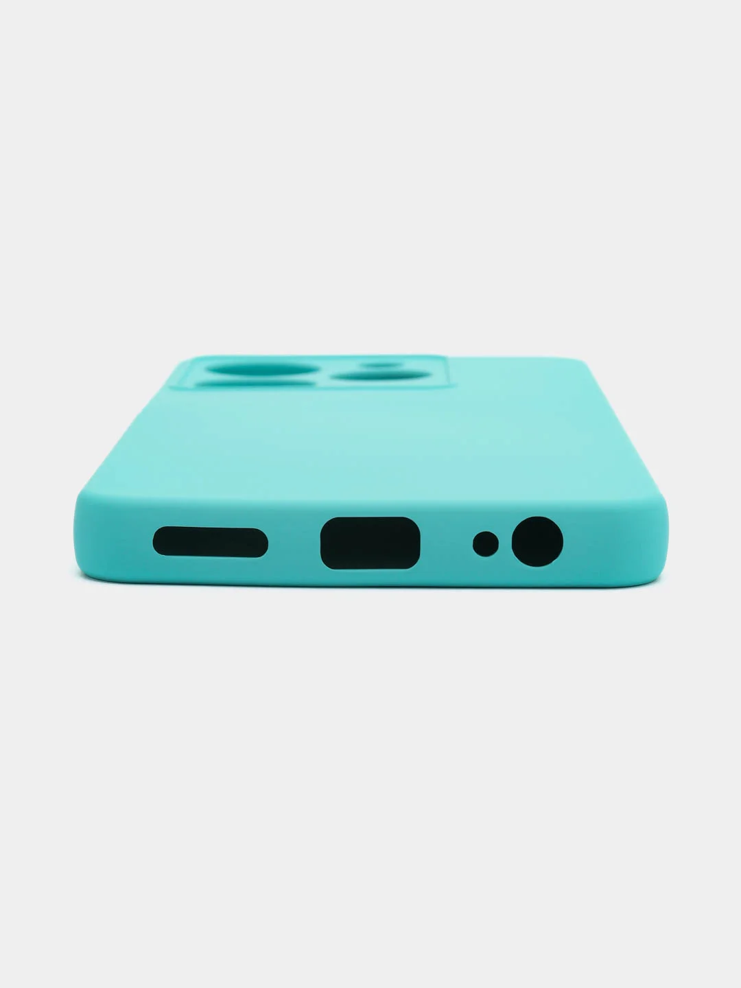 Бирюзовый чехол силиконовый для Tecno Spark 10 Pro, Спарк 10 Про, Silicone Cover
