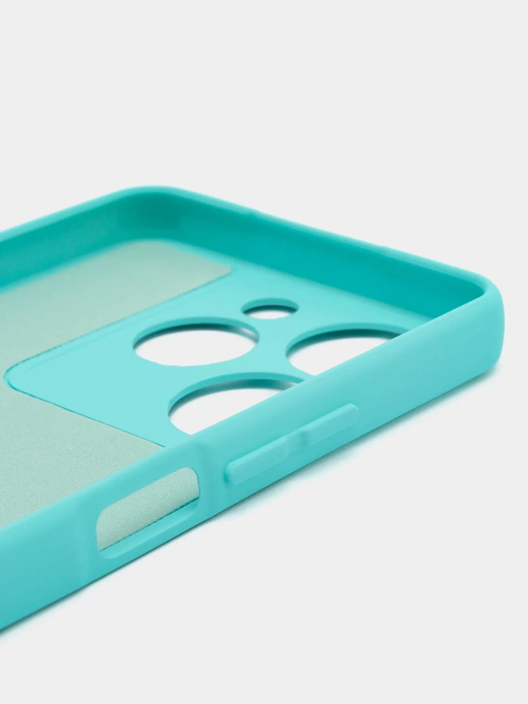 Бирюзовый чехол силиконовый для Tecno Spark 10 Pro, Спарк 10 Про, Silicone Cover
