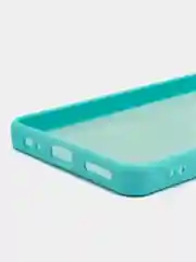 Бирюзовый чехол силиконовый для Tecno Spark 10 Pro, Спарк 10 Про, Silicone Cover